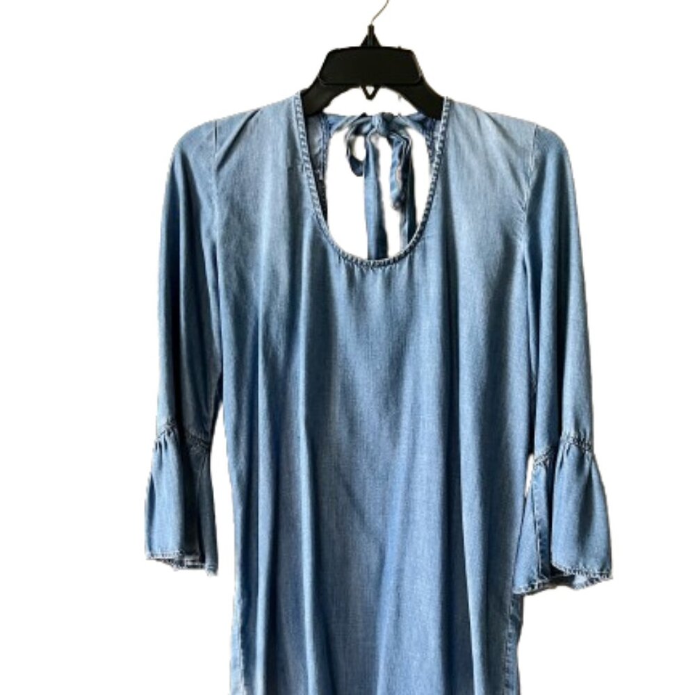 Anthropologie Cloth and Stone Chambray dress